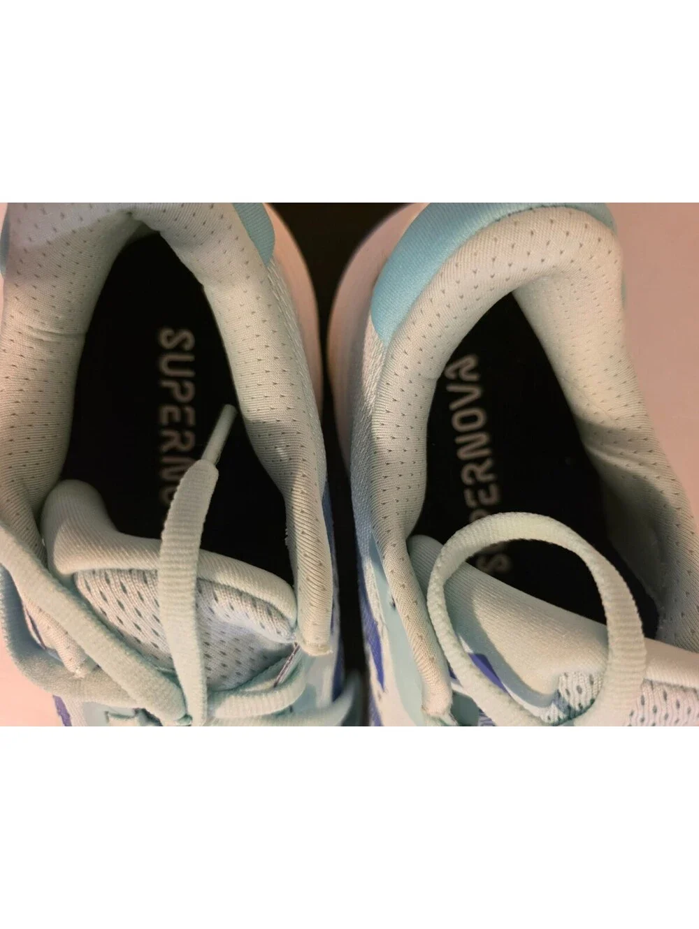 adidas Supernova Rise Womens Running Shoes Semi Flash Aqua Blue ID3595 NIB 6.5